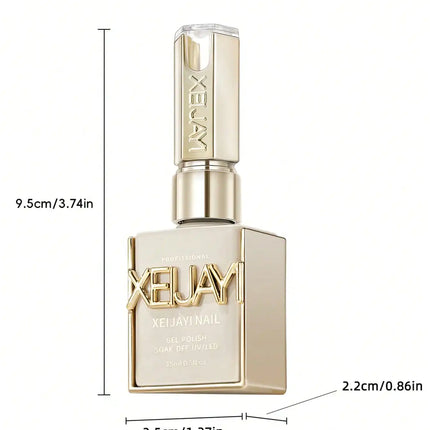 1Pc 15ML Milky White Pure Nail Polish Gel Nail Add Semi-Permanent Soak Off UV LED Construction Gel Varnish