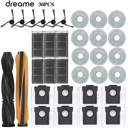 Dreame X50 Ultra / S40 Enhanced Edition Robot Vacuum Cleaner Accessories Main Roller Side Brush Hepa Filter Mop Dust Bag Parts