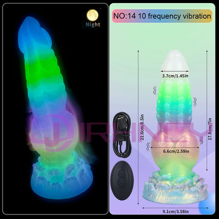 Vibrator Anal Dildos for Women Masturbator Consolador Silicone 10 Frequency Vibrador Anal Plug 18+ G Spot Clitoral Stimulator