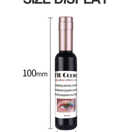 4D Silk Fiber Eyelash Mascara Waterproof Fast Dry Eyelashes Curls Extension Makeup Eyelashes Waterproof Blue Ink Eye Makeup