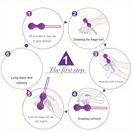 Silicone Smart Geisha Kegel Ball Beads Vaginal Ball Sex Toys for Women Simulator Vagina Chinese Ben Wa Ball Tightening Exerciser