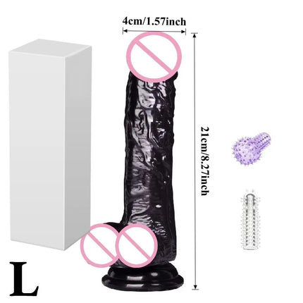 4colors with Egg Shaped Dildo with Strong Suction Cups Soft and Flexible Textured and Curved Design Suitable for G-spot and Play