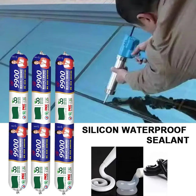 Transparent 9900 Silicone Sealant Waterproof Adhesive Fast-drying For Building Wall Adhesive Structural Sealant Tool Accessories