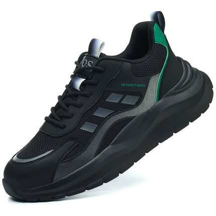 Steel Toe Shoes for men women comfortable lightweight work safety shoes Anti-Puncture safety toe sneakers work protection boots
