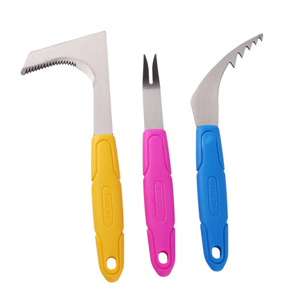Gardening Handheld Turf Mower Machete Hook Crack Weeder Lawn Portable Root Remover Digger Weed Puller Transplant Seedling Tools