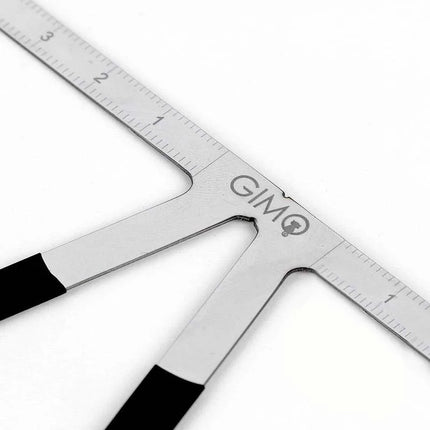 Metal Ruler Mesurement for Permanent Makeup Microblading Tattoo Triangulate Balance Eyebrow Rule Thrush tool Permanent Makeup