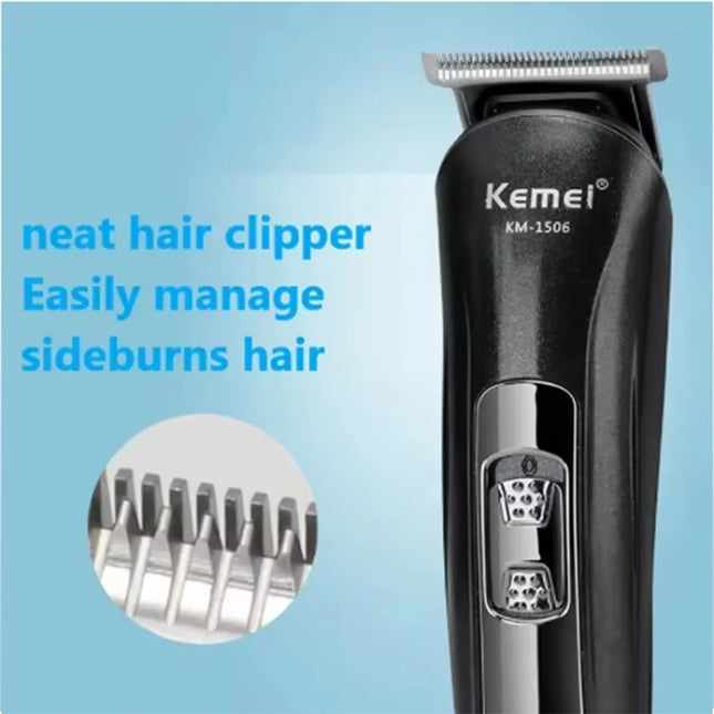 Kemei KM-1506 3 in 1 Electric Shaver Hair cutting Charging Hair trimmer Electric Rechargeable Nose Professional Shaving Machine