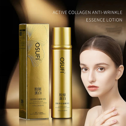 OSUFI Active Collagen Facial Moisturizing Beauty Skincare Delicate Tighten Facial Lotion Brighten Skin Elasticity Face Emulsions