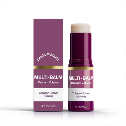 Calcium Volume Multi Balm Stick Anti-Wrinkle Hydrating Nourishing Firming Skin Nourishing Smoothing Collagen Moisturing Stick