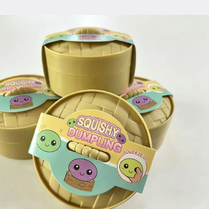 Blind box Colorful Simulated Dumpling Squishy Relaxing Relieve Anxiety Antistress Enhance Happiness Rebound Squeeze Reliever Toy