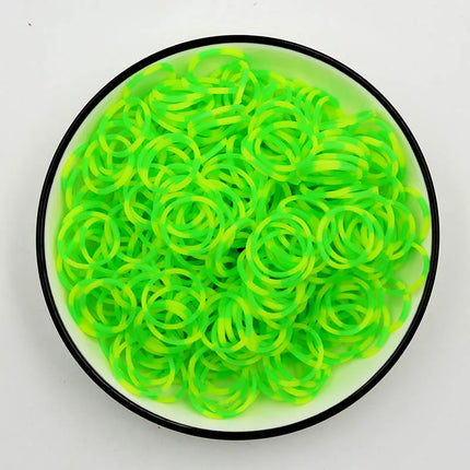 New Loom Rubber Bands Bracelet for Kids or Hair Rubber Loom Bands Make Woven Bracelet DIY Craft Toys Christmas Gift