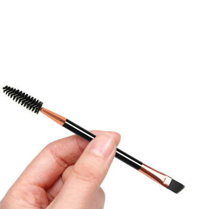 1/10pcs Soft Eyelash Brushes twisted Eyebrow Brush Elbow Contouring Eye Brow Eyeliner Brushes Eyes Blending Cosmetic Makeup Tool