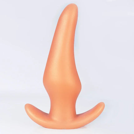 Wearable Anti Drop Soft Anal Plugs Liquid Silicone Huge Butt Plug Prostate Massage Anal Training Comfortable To Wear Butt Plug - DILDO