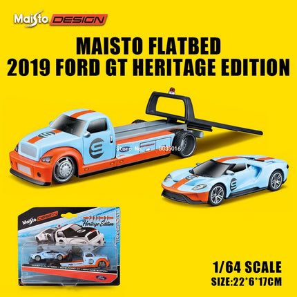 Maisto 1:64 1957 Chevrolet Flatbed Design elite transport die-cast precision model car Model collection gift