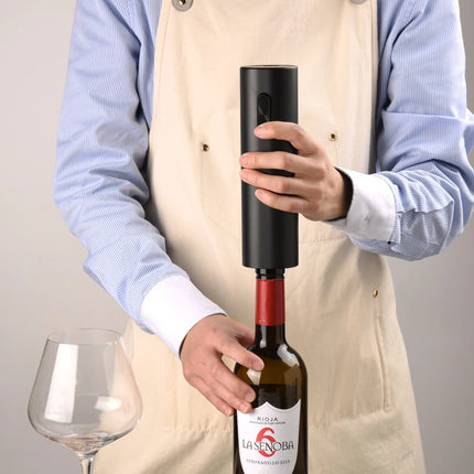 Electric Wine Bottle Opener Automatic Red Wine Corkscrew with Charging Base or Battery Powered Wine Tools Kitchen Products
