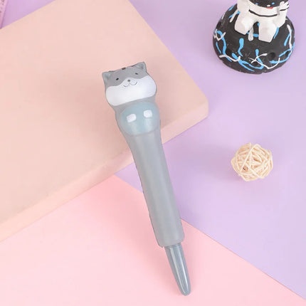 Squishy and Cute Kawaii Pen Kawaii Accessories Cute Girl Pens Animal Fruit Shaped Stress Relief Pens Cute School Supplies