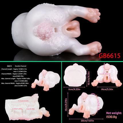 GEEBA Lifelike Blue Dragon Butt Silicone Male Masturbator Pocket Pussy Onahole Artificial Vagina Stroker For Man Adult Toys Shop