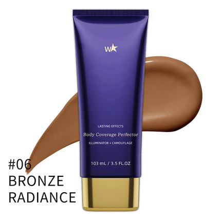 Westmore Beauty Body Coverage Perfector – Waterproof Leg & Body Makeup - Tattoo Cover Up Makeup - 3.5 Oz (Natural Radiance)