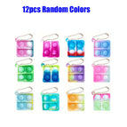12Pcs Random Square / China Mainland