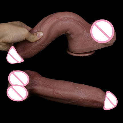 The Largest Silicone Realistic Penis Dildo Big Long Dick Strong Suction Cup Anal Plug For Woman Masturbator Vagina Sex Toys Shop