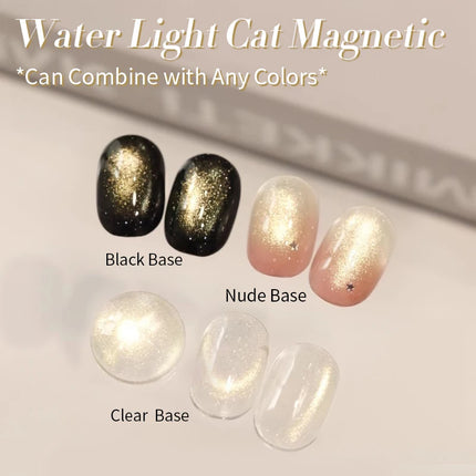 BORN PRETTY 10ml Auroras Glitter Cat Magnetic Gel Nail Polish Jelly Glass Bead Semi Permanent Soak Off UV LED Varnish Manicure
