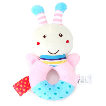Rattles Animal Giraffe Baby Soft Stuffed Doll Teether Doll Cute Kids Infant Baby Teething Toys For Newborn Sensory Plush Toys