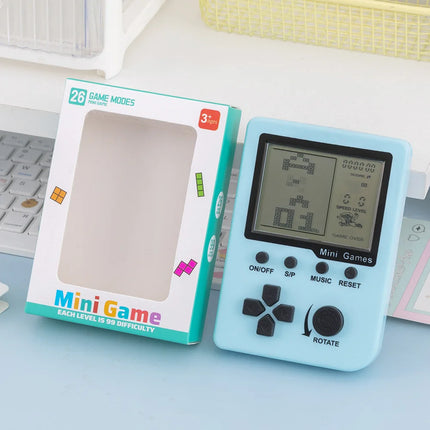 Handheld Game Console Video Game Party Favors For Kids Birthday Gifts Classic Brick Tetris Game Arcade Toys