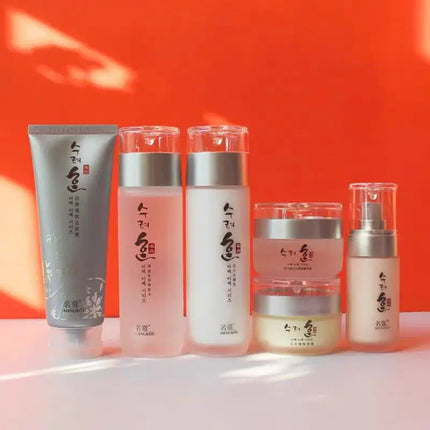 Glass Skin Tightening Moisturizing Elasticity Face Cream,Hydration Firming Care Lotion,Facial Cleaning Toner,Korean Skincare Set