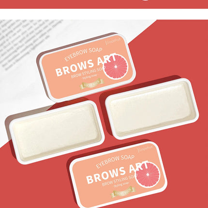 4-color eyebrow styling wax, styling gel, waterproof, natural, long-lasting, transparent eyebrow soap, eyebrow styling cream