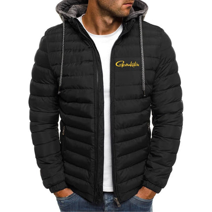 Gamakatsu Fishing 2024 Men's New Autumn and Winter Seven Colour Hooded Jacket Printing Design Exquisite Hooded Coat Tops