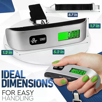 50kg 10g Digital Scale Electronic Balance Kitchen Luggage Hanging Scale Weight Suitcase Travel Scale Baggage Bag Weight Tool