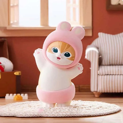 100%Genuine MINISO Mofusand FLUFFY PARTY Series Blind Box Figures Trendy Cartoon Cute Ornaments Collection Toys Birthday Gifts