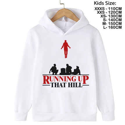 The Demogorgon Hawkins Cannibal Flower Hoodie Kids Cartoon Boys Girls Children Sweatshirts