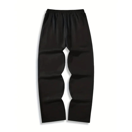 Men'S Versatile Solid Color Drawstring Loose Casual Sports Pants，Spring And Autumn Men'S Outdoor Home Casual Trousers