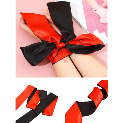 Adult Silk Eye Mask Multi-Color High-Quality with Ribbon Tie Women's Eye Cover Accessory for Couples Role Play