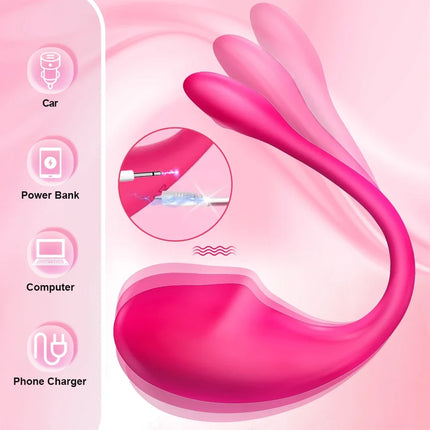 Wireless APP Vibrator G Spot Vibrating Egg Bluetooth Control Clit Stimulator Dildo Wear Vagin Massger Adult Sex Toys for Women