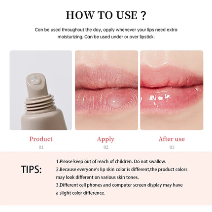 Butter Lip Balm Moisturizing Lip Gloss Oil Long Lasting Nourishes Smoothing Deep Hydration Daily Care Butter Lip Balm Makeup