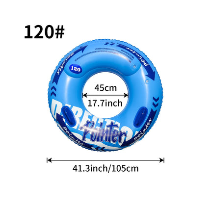 1PC Sports Style Thickened Pool Floats Summer inflatable Swim Ring, Beach and Pool Swim Aid,  Beach Toys for Pool Party