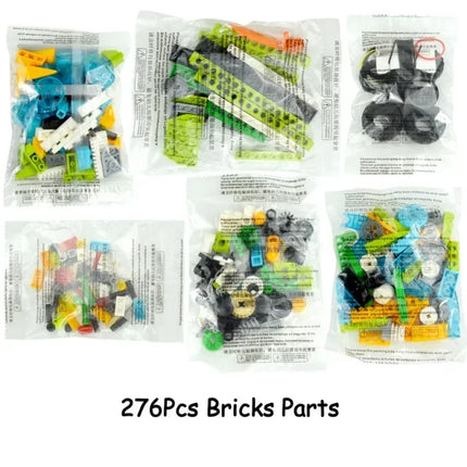 Electric PF Parts Toy Set Fit for Wedo 45300 Hub and WeDo 2.0 Software Fit for MEDIUM MOTORS 21980 45303 Toys Leduo