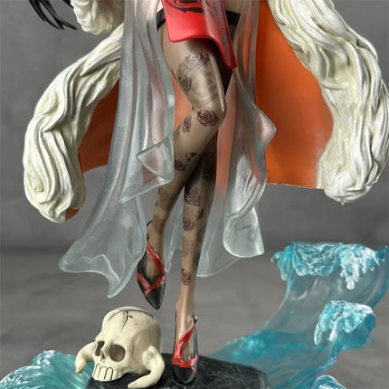One Piece Boa Hancock Chinese Style Cheongsam Figure Anime Girl Model Collectible Desktop Decoration Gift