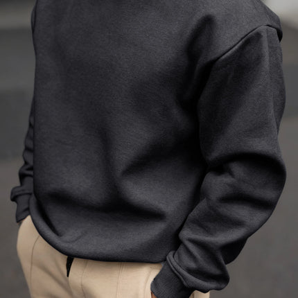 Mens Soft Autumn Sweatshirts Street Business Pullovers Comfortable Basics Tops Sport Casual Sportswears Daily All-Match Clothing