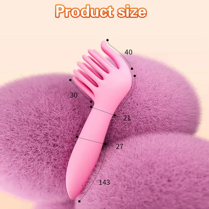 21 Frequency Brush Vibrator Masturbation Stick for Teasing Female Clitoris G-Spot Stimulator Adult Sex Toys Female Masturbators