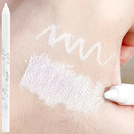 7 Colors Colorful Glitter Gold Eyeliner Pen Lasting No Fade Color Women Not Blooming Matte Eye Liner Gel Pen Makeup Cosmetics