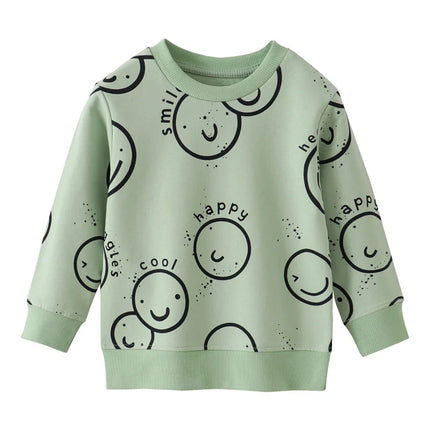 Jumping Meters 2-7T Animals New Arrival Zebras  Boys Girls Sweatshirts Autumn Spring Kids Clothes Hot Selling Shirts Tops Baby