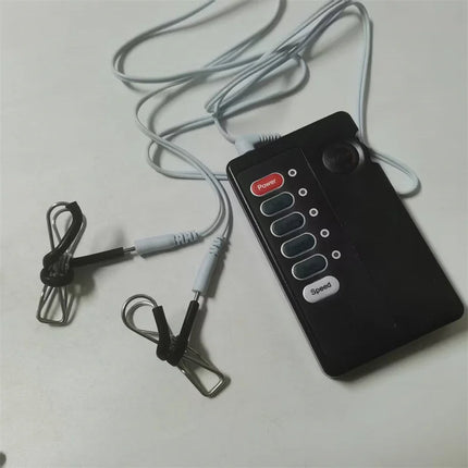 Metal Nipples Clamps Electric Shock Breast Stimulation Massage Clitoris Labia Labium Clips Adult Games Sex Toys for Women Men