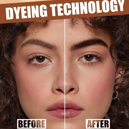 5 Color Peel-off Eyebrow Gel Cream Quick-Drying Lasting Tearing Eyebrow Dye Glue Waterproof Brow Tattoo Eyebrow Enhancer Tint