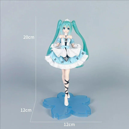 Hatsune Miku Figurine Anime Moonlight Mile Mecha Sora Moe Sora Anime Trendy Plush Model