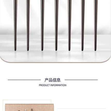 1pc White Pony Hair Eyeshadow Makeup brushes Small Smudge Precision Crease Detail Bevel Eye Shadow Make up brush Liner Lip