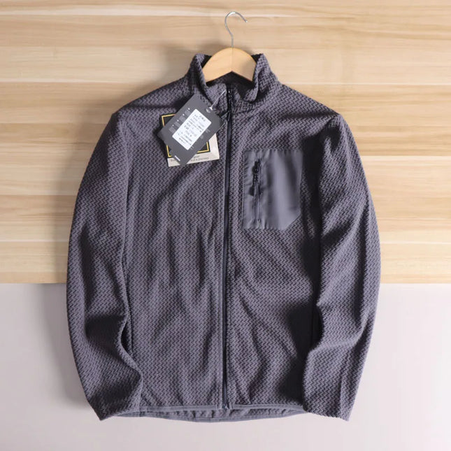 Lightweight Breathable Qui-Dry Fce Fabric Jaet Stand Collar Outdoor Sports Men's Spring 2025 Versatile Modern Sle
