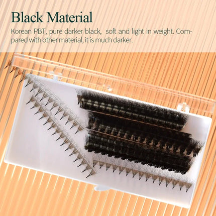 1000 Fans 3D -14D Premade Volume Lash Extension Fans Thin Pointy Base Sharp Slim Narrow Stem Russia Volume Eyelash Extension Fan